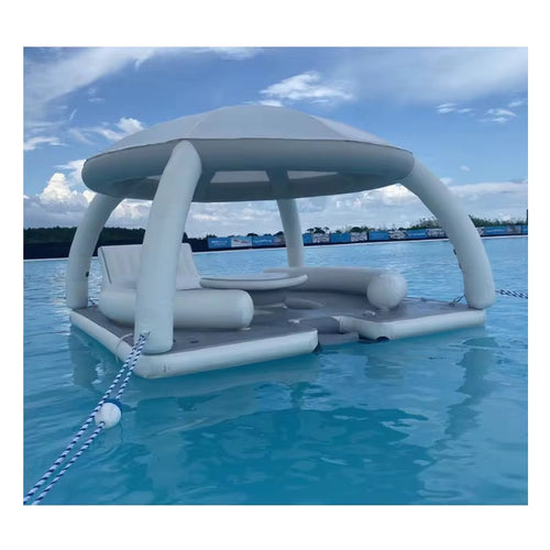 Luxury Shaded Floating Island — جزيرة عائمة فاخرة